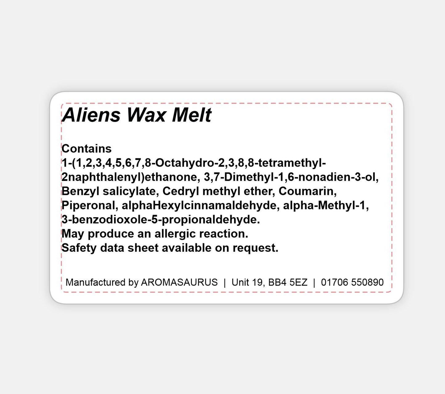 Aliens Wax Melts