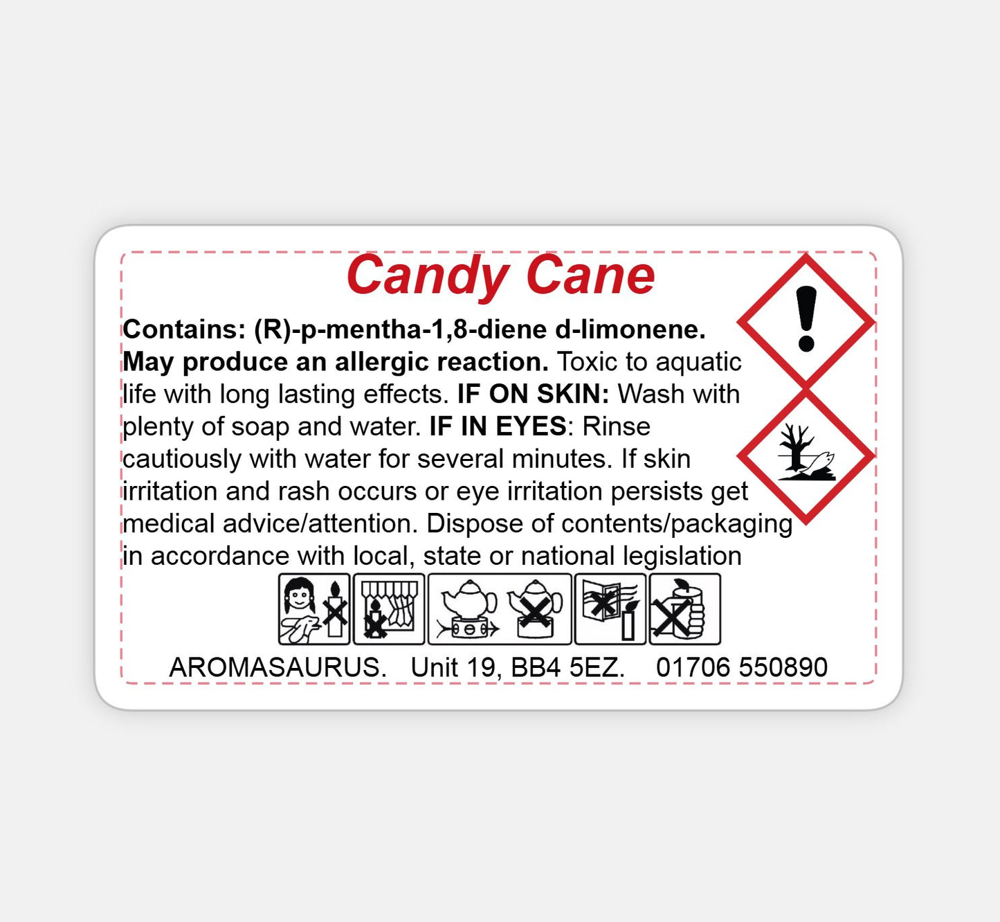 Candy Cane Wax Melts