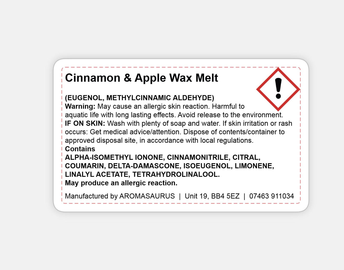 Cinnamon & Apple Wax Melts