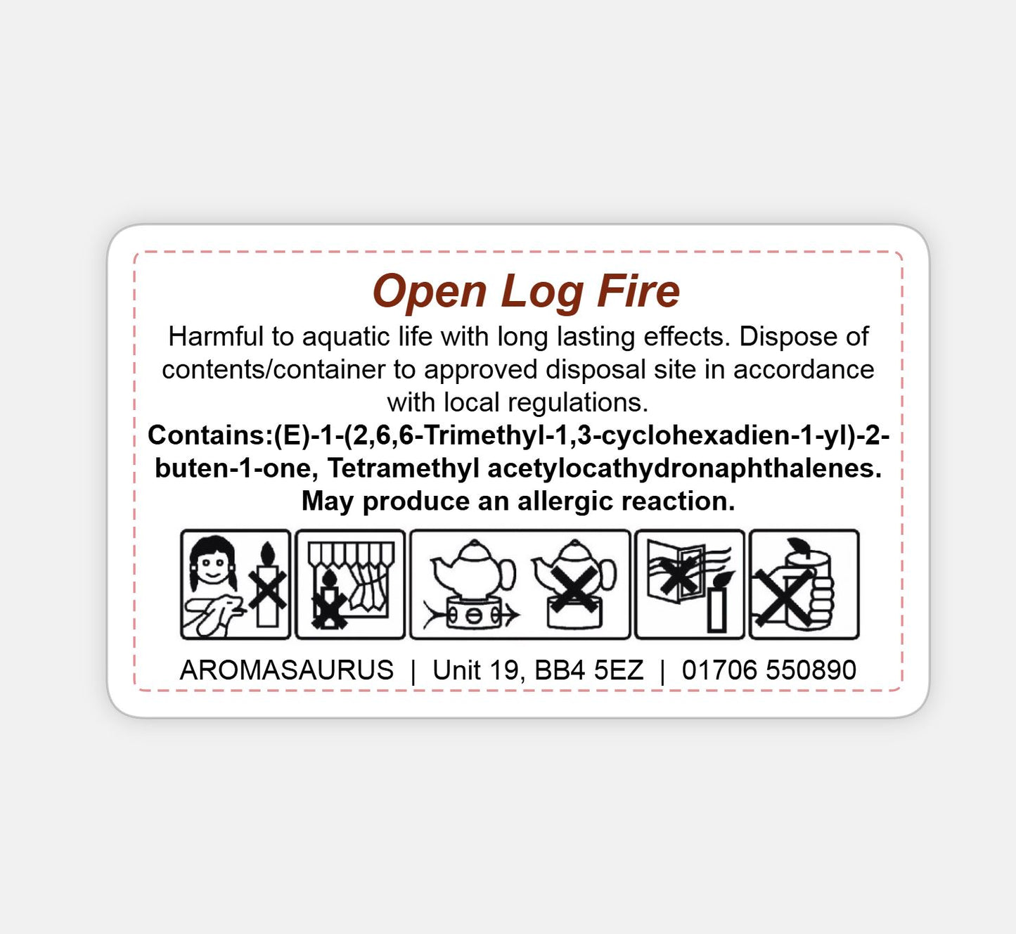 Open Log Fire Wax Melts