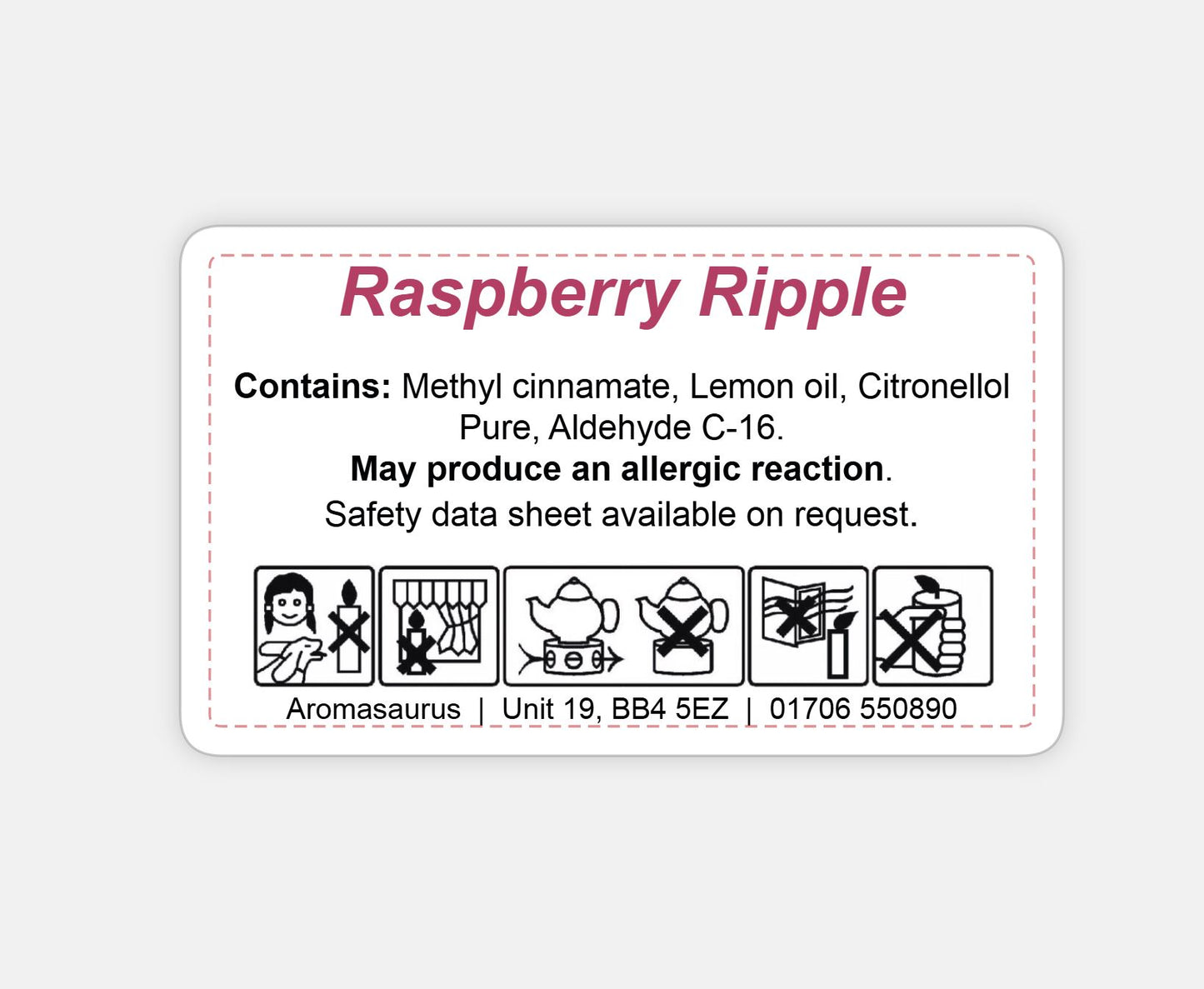 Raspberry Ripple Wax Melts