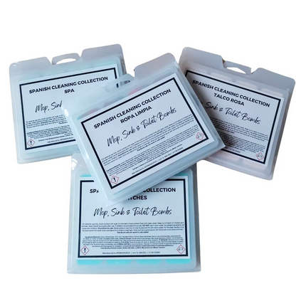 Mop, Toilet & Sink Fizz Bomb Clamshells