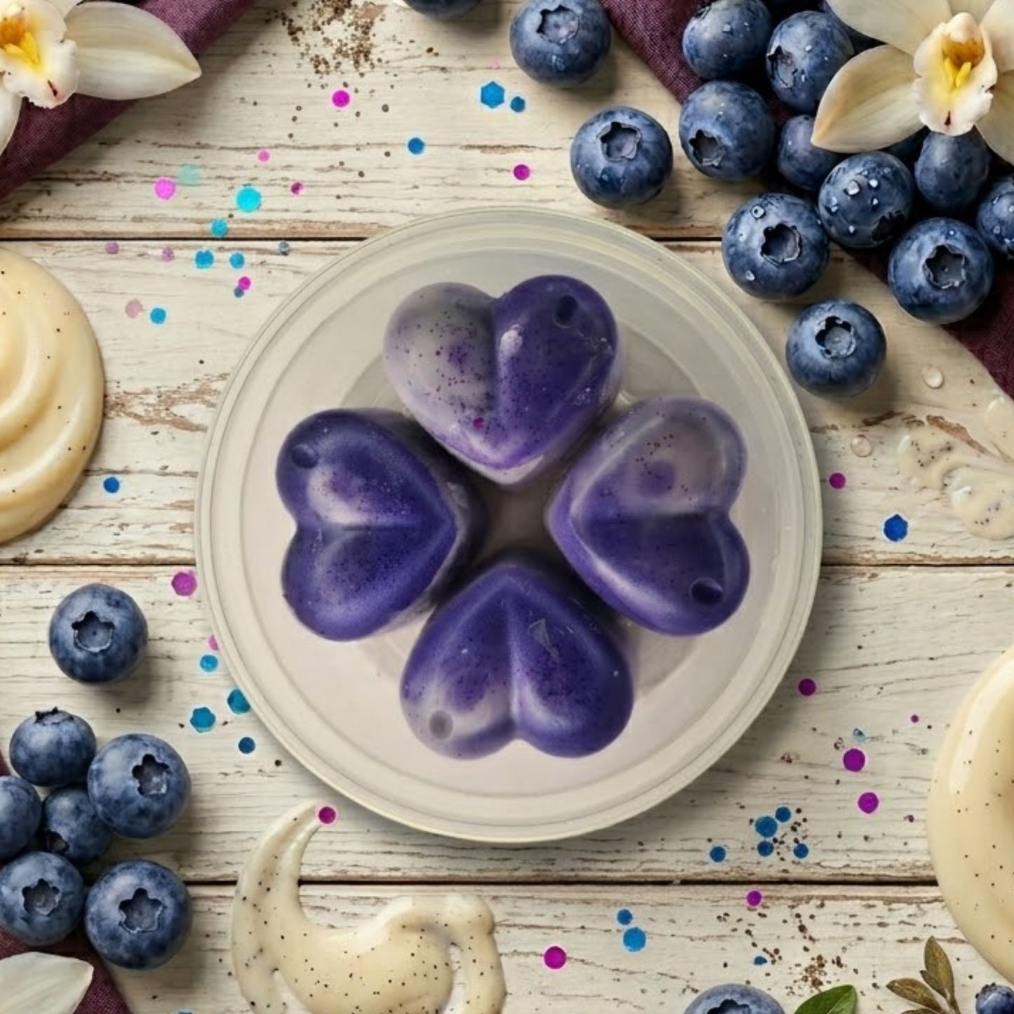 Blueberry & Vanilla Wax Melts