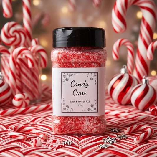 Candy Cane Mop, Sink & Toilet Fizz