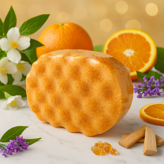 Sweet Orange Exfoliating Soap Sponge