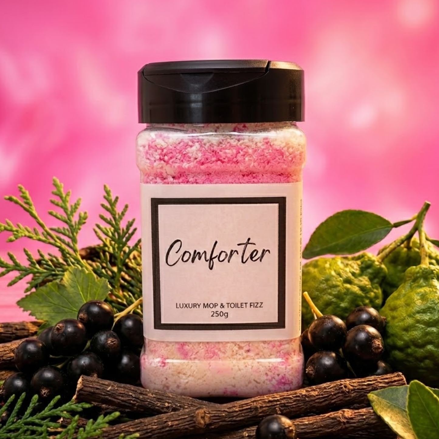 Comforter Mop, Sink & Toilet Fizz