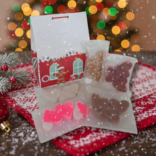 Wax Heart Gingerbread House