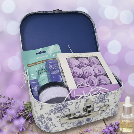 Lavender Bath Petal Gift Box