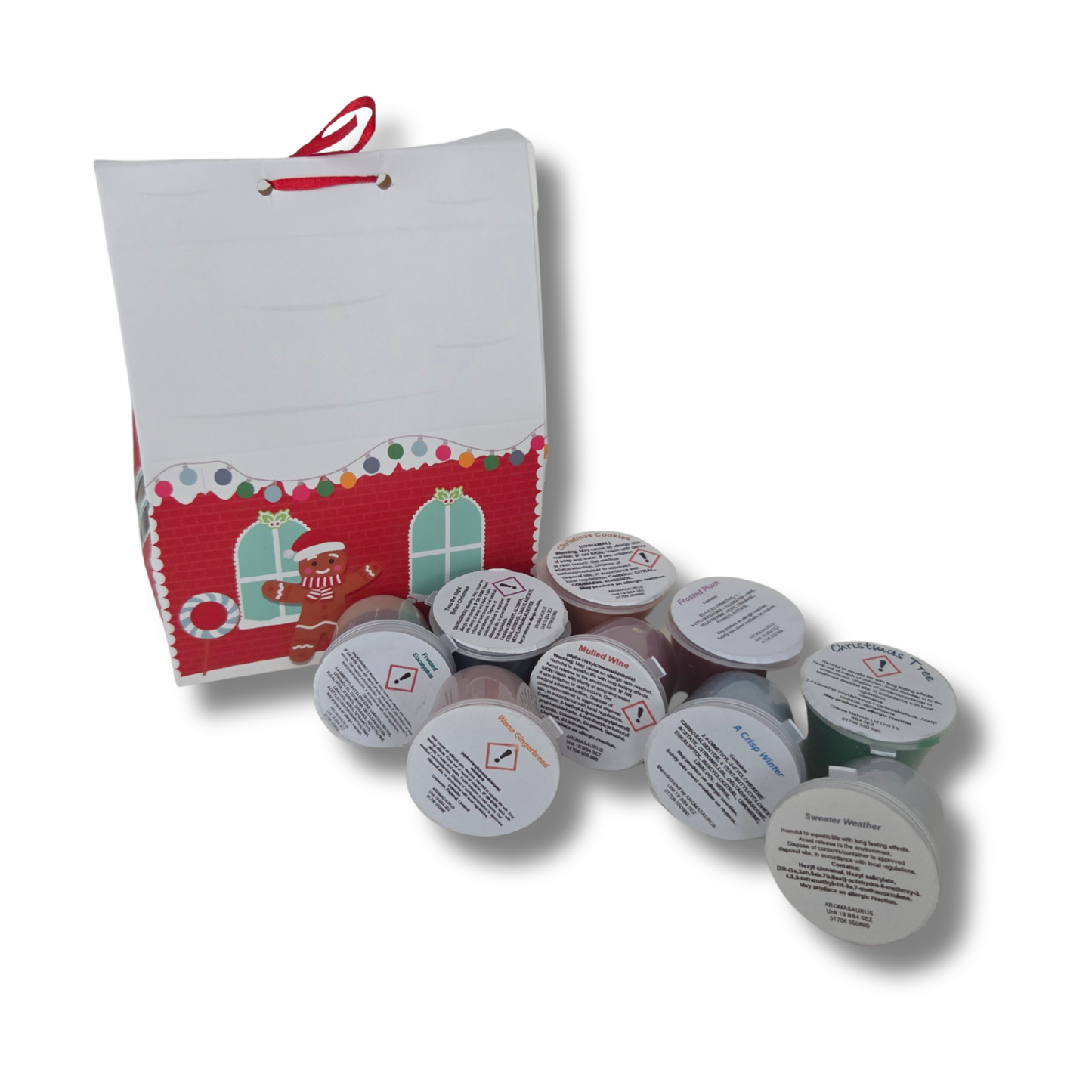 1oz Wax Pot Gingerbread House
