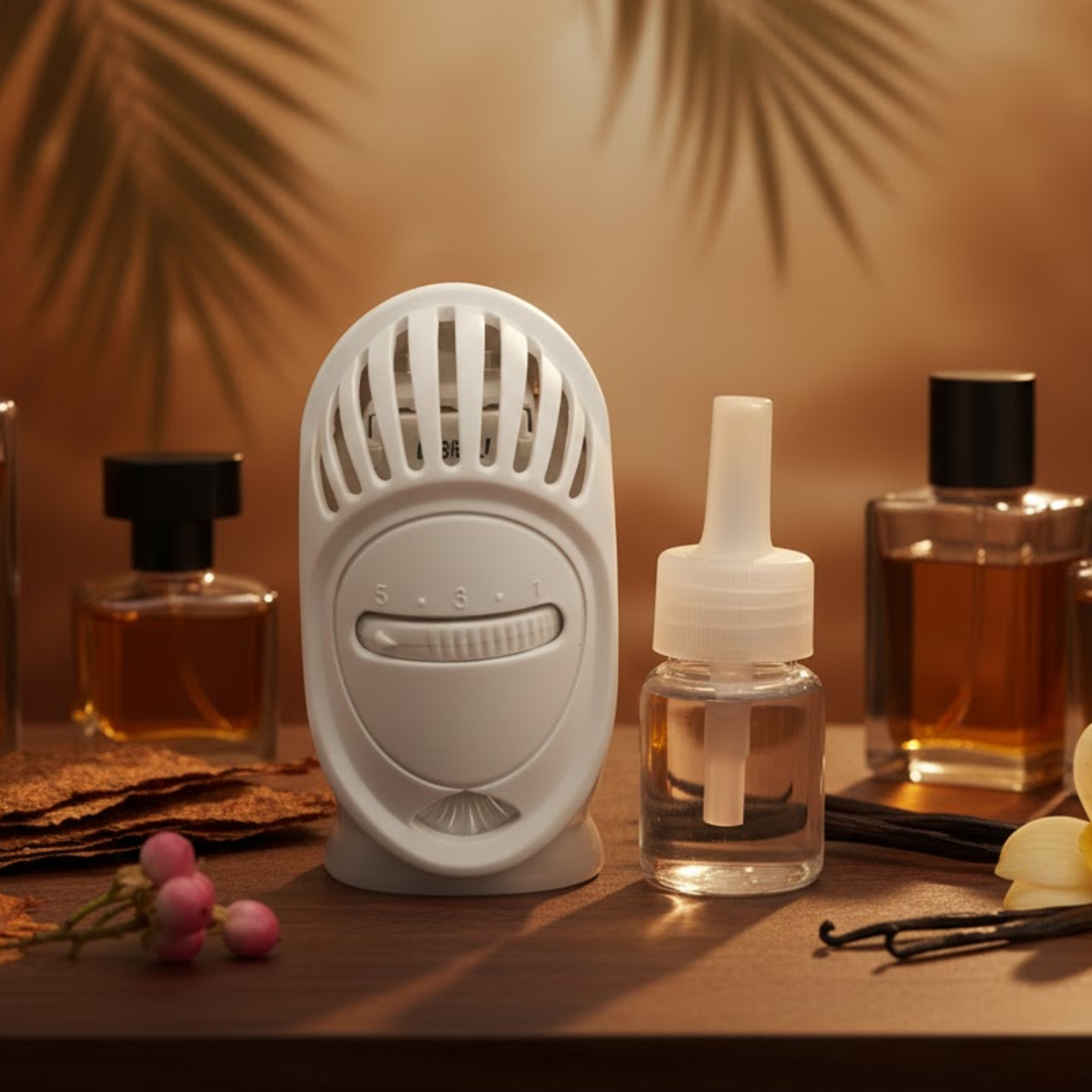 Lined Up Plug In Diffuser