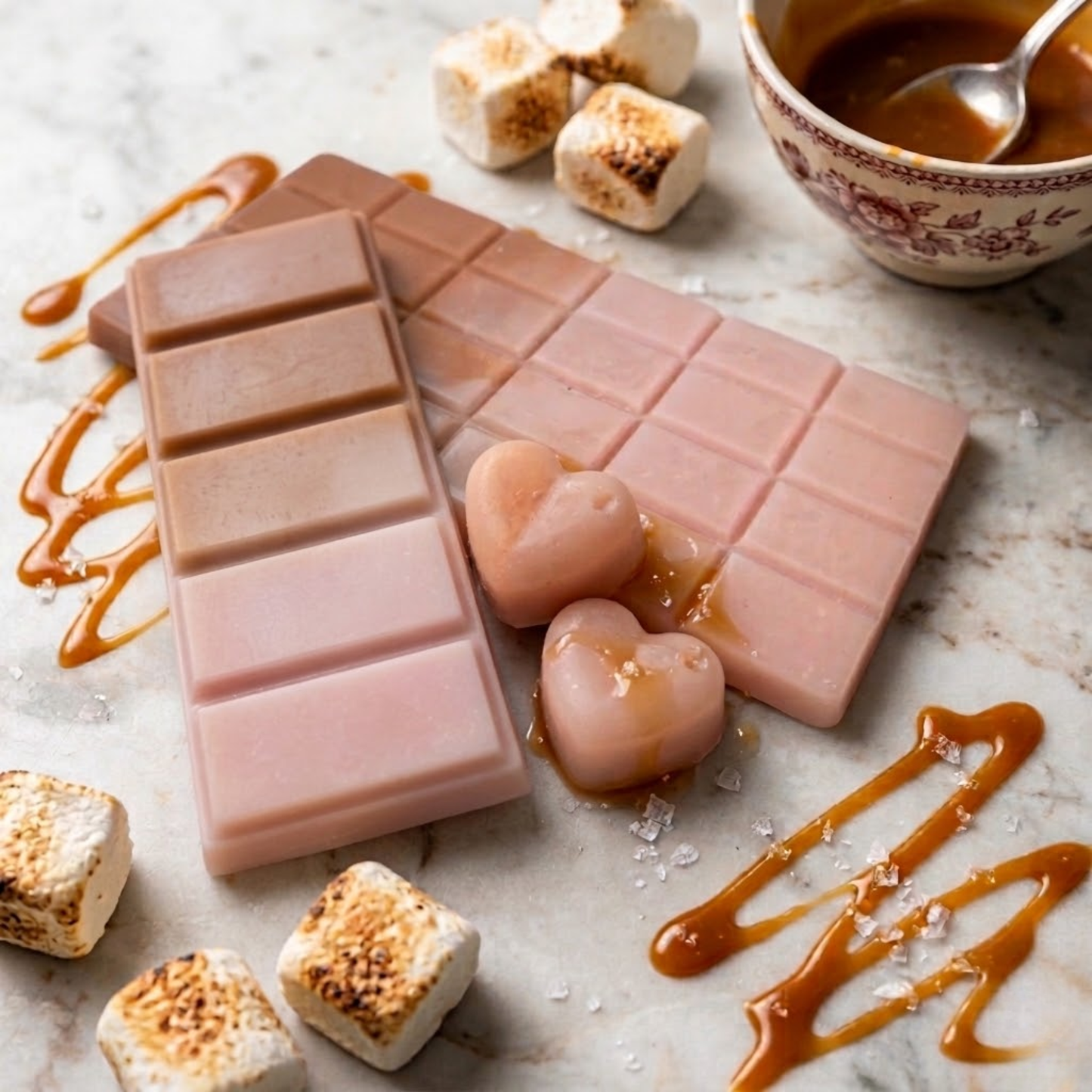 Marshmallow & Salted Caramel Wax Melts
