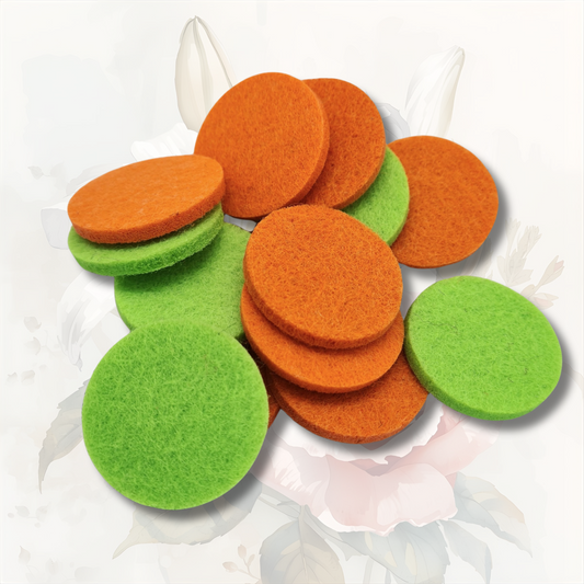 White Lily & Damask Rose Hoover Discs