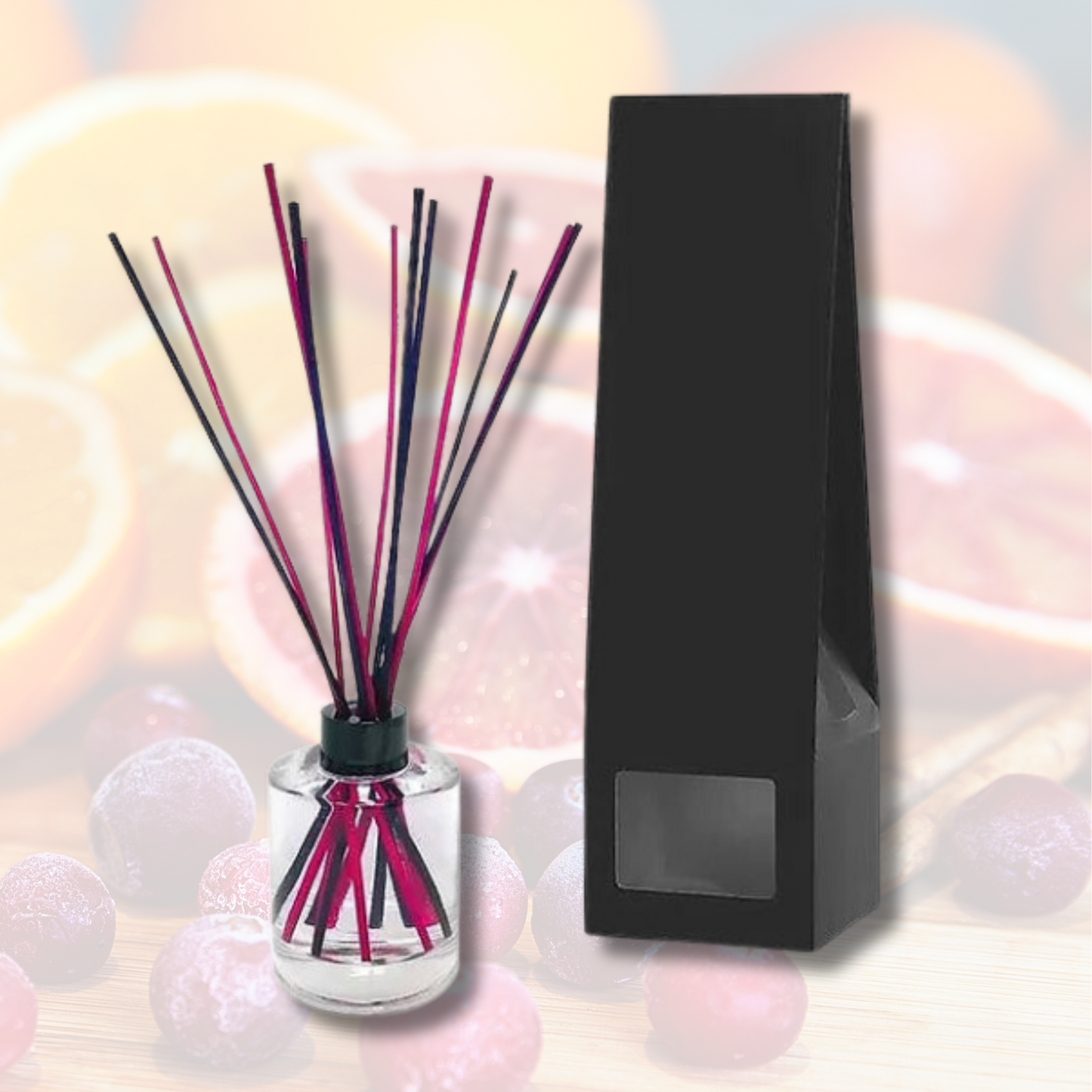 Cranberry Orange & Cinnamon Reed Diffuser