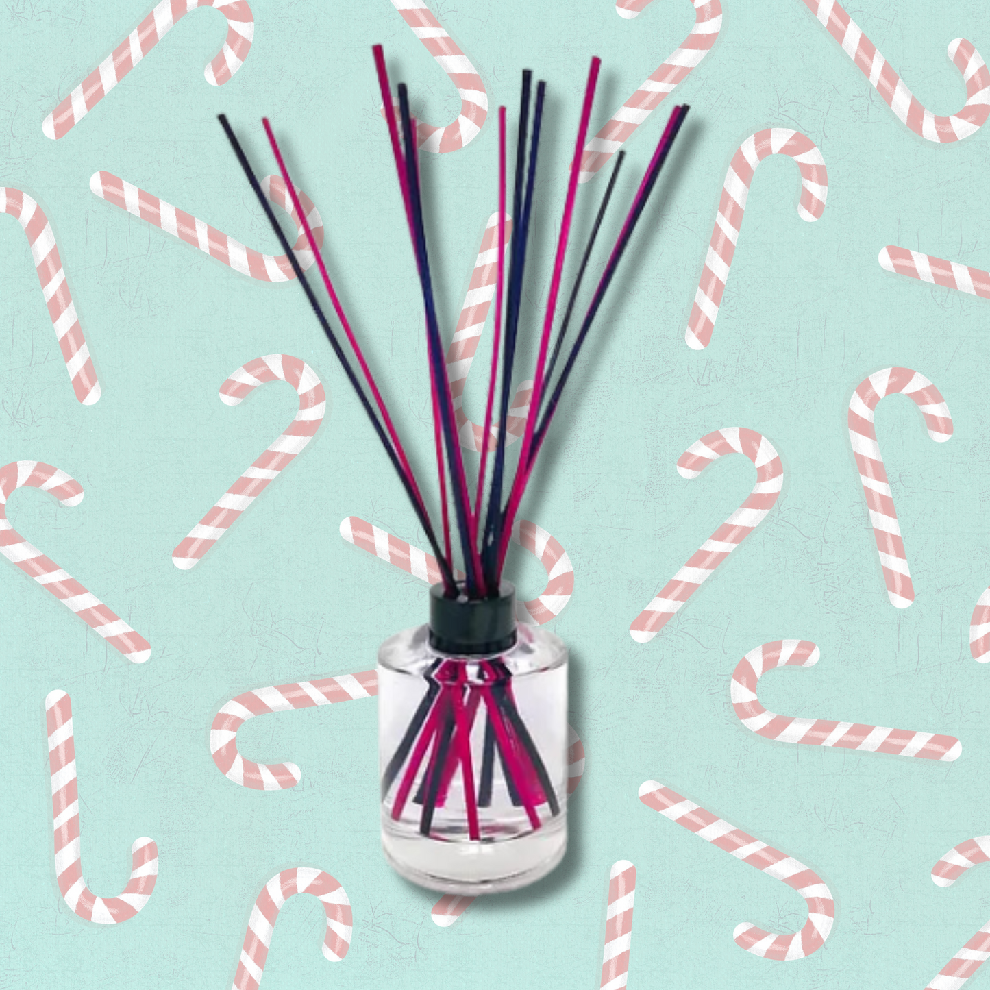 Candy Cane Reed Diffuser