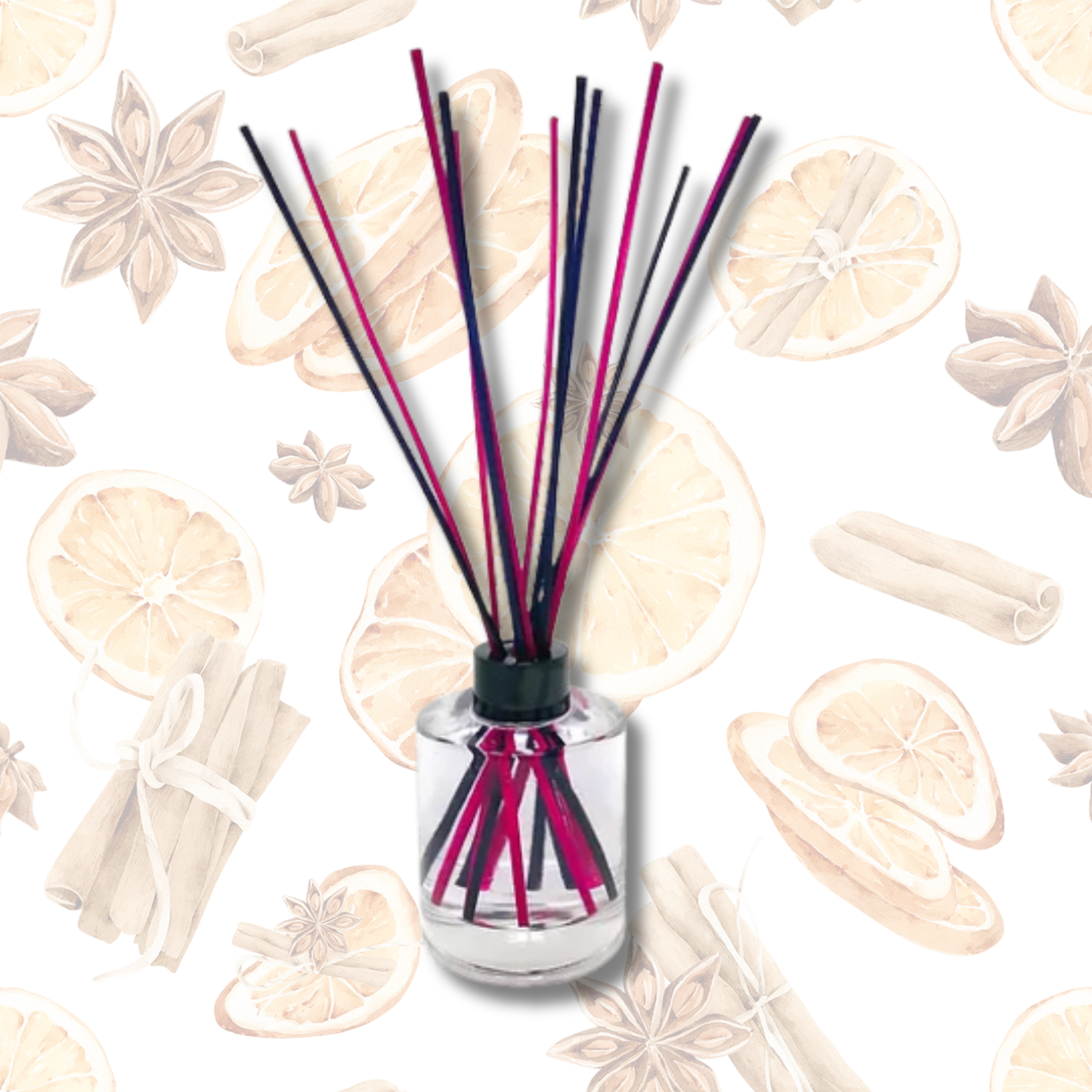 Orange & Cinnamon Reed Diffuser
