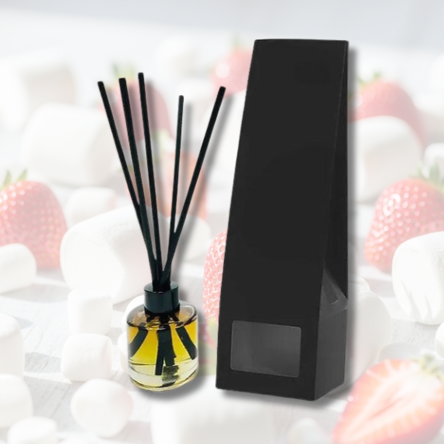 Marshmallow & English Strawberry Reed Diffuser