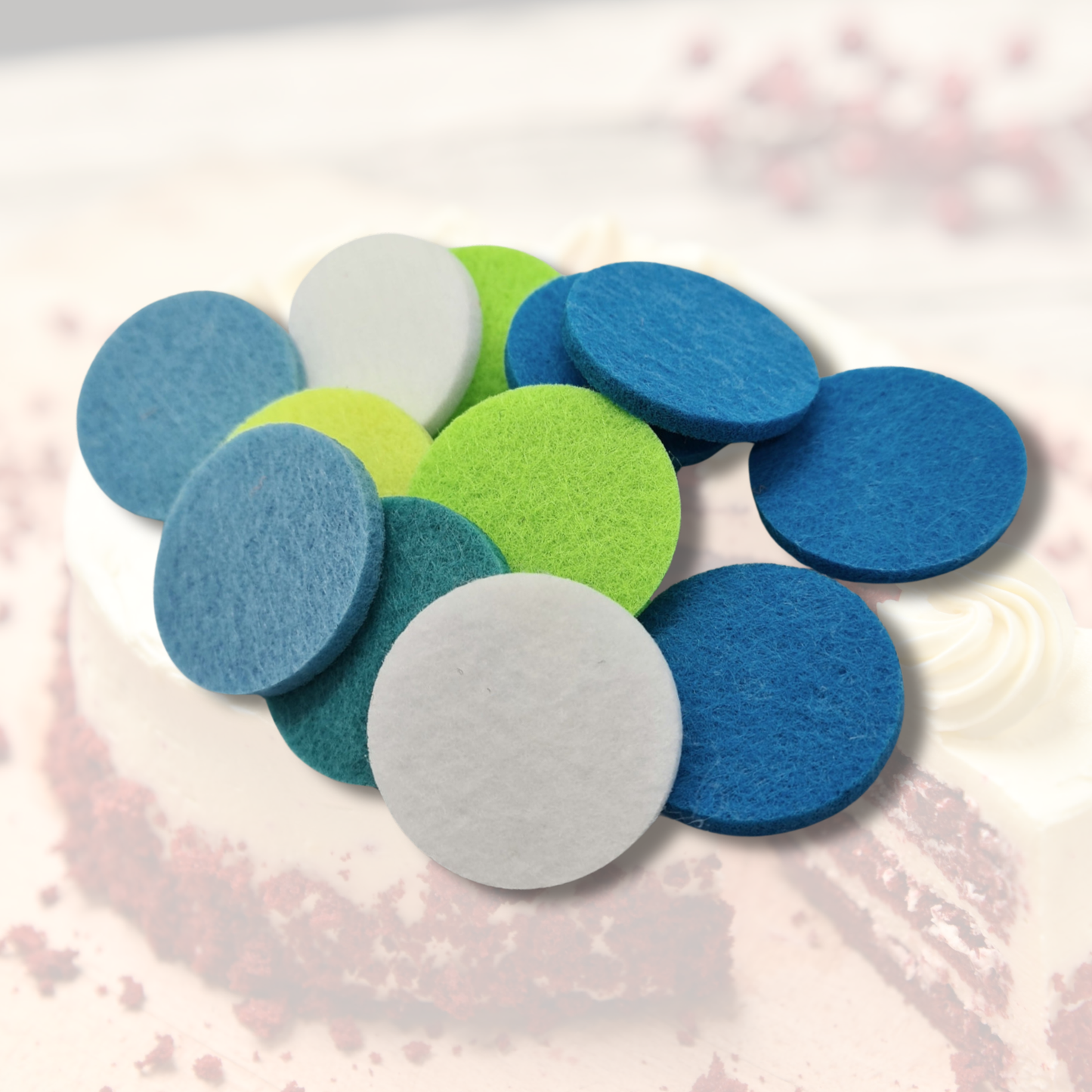 Red Velvet Cake Hoover Discs
