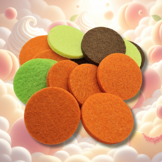 Peaches & Cream Hoover Discs