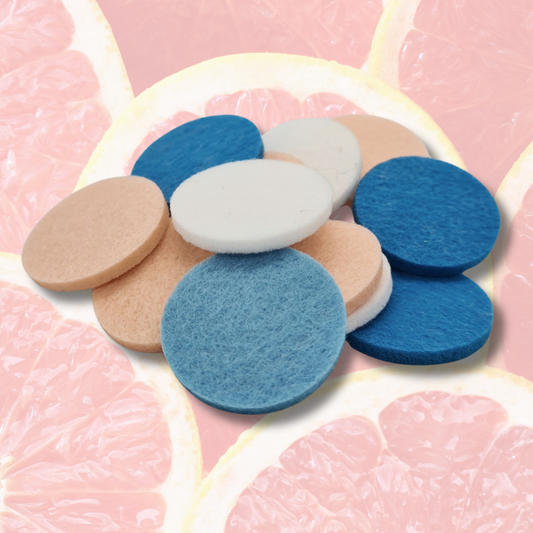 Pink Grapefruit Hoover Discs