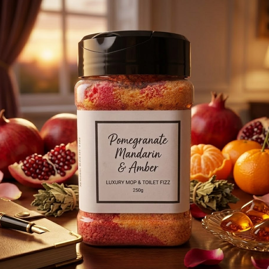 Pomegranate, Mandarin & Amber Mop, Sink & Toilet Fizz