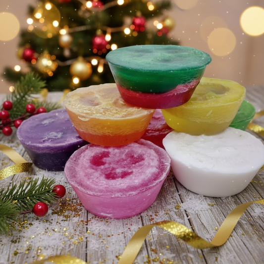 Christmas Inspired Soap Loofah