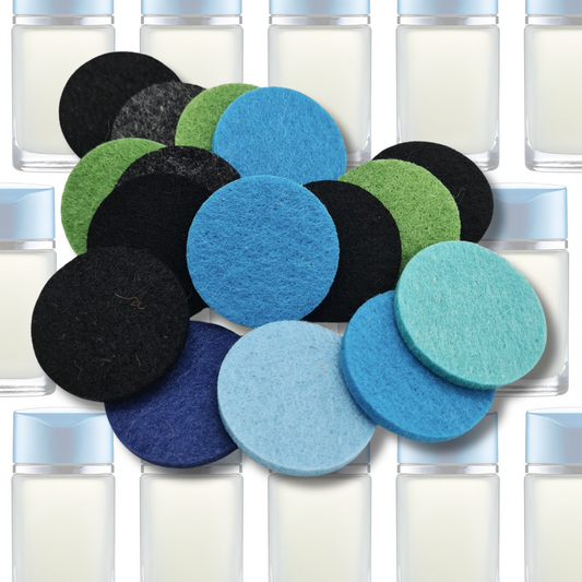 Light Blue Man Hoover Discs