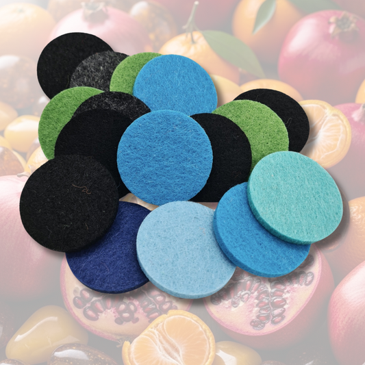Pomegranate, Mandarin & Amber Hoover Discs