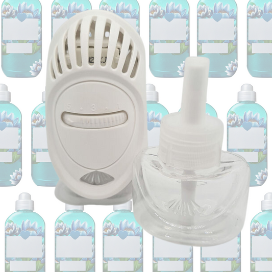 Comfortable Waterlilly & Lime Plug In Diffuser