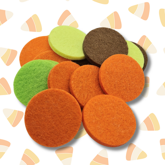 Twisted Treacle & Candy Corn Hoover Discs