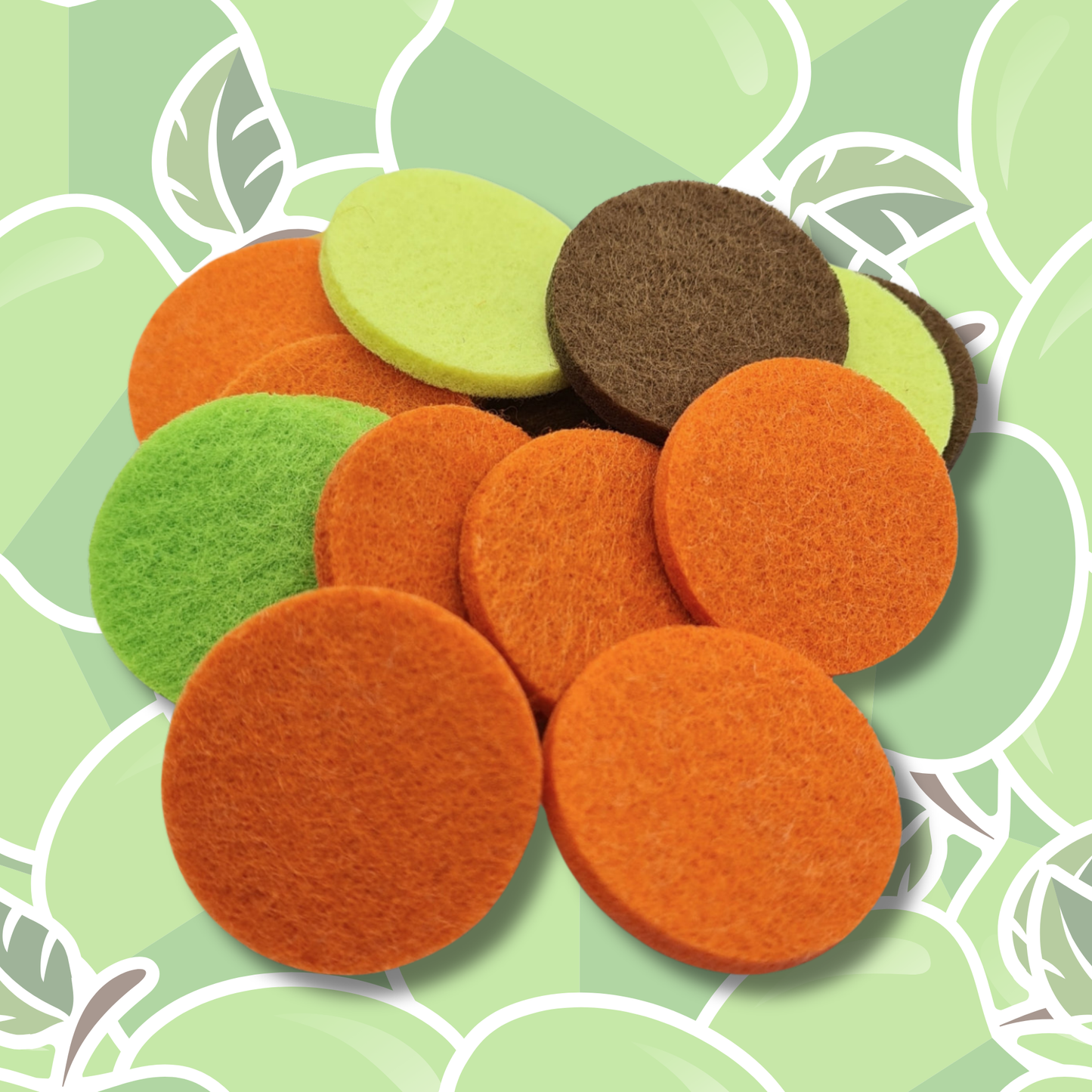 Juicy Apple Hoover Discs