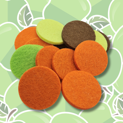Juicy Apple Hoover Discs