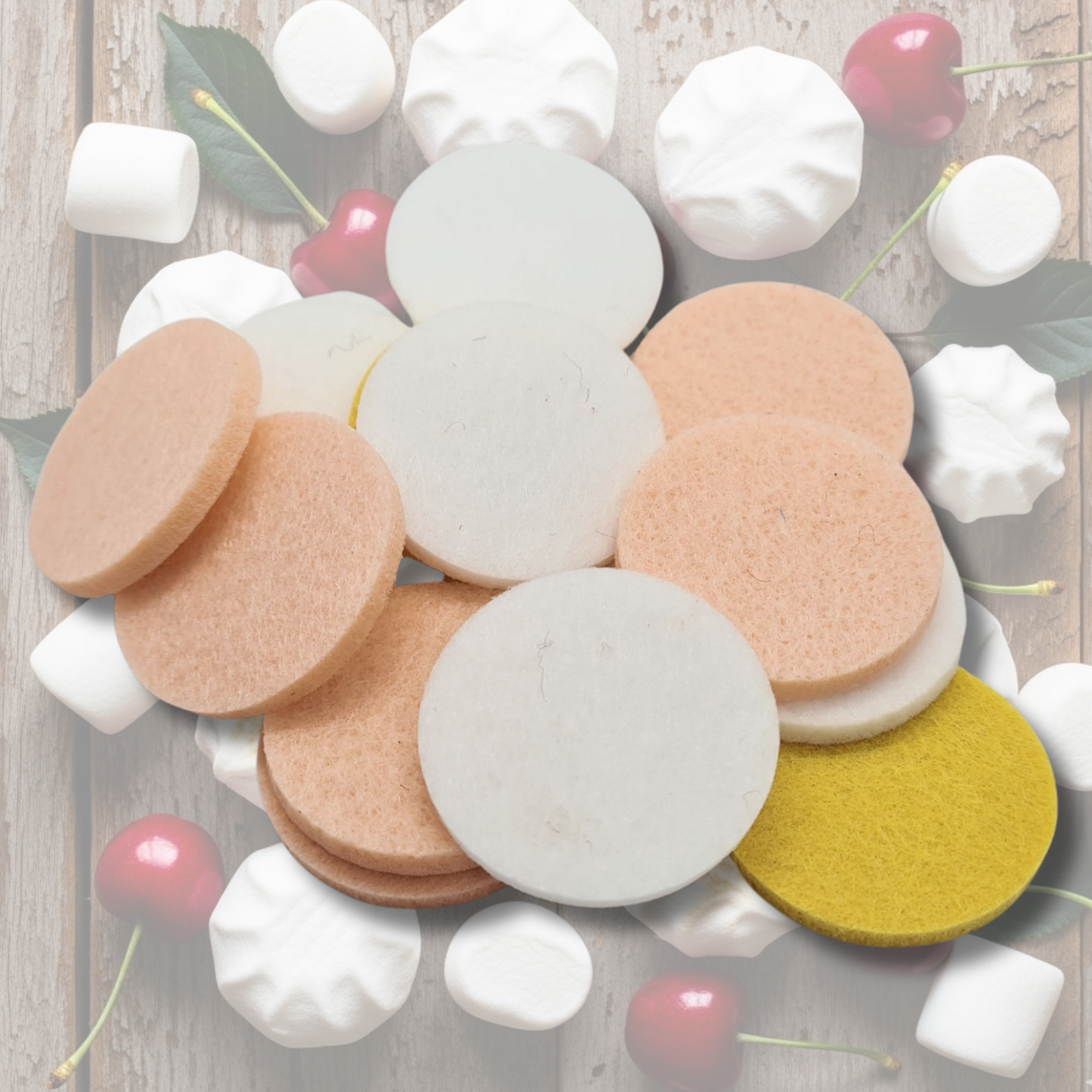 Marshmallow & Californian Cherry Hoover Discs