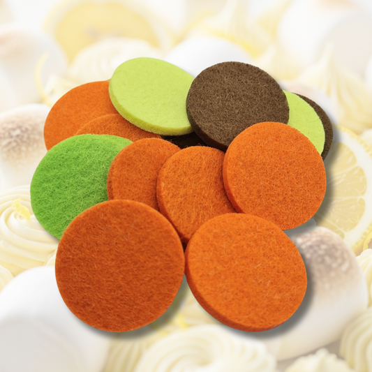 Marshmallow & Lemon Buttercream Hoover Discs