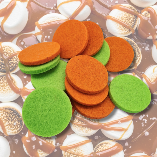 Marshmallow & Salted Caramel Hoover Discs