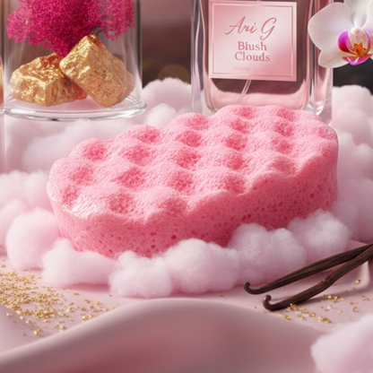 Grande Blush Clouds Exfoliating Soap Sponge