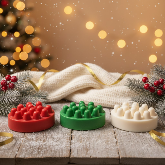 Christmas Inspired Massage Soap Bars