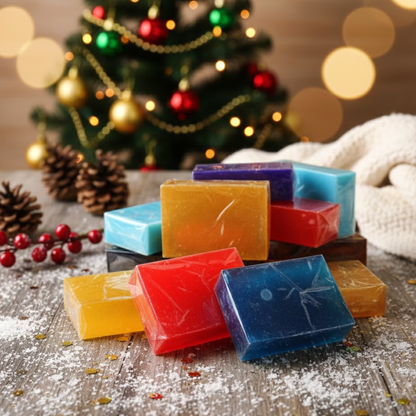 Christmas Inspired Soap Bars