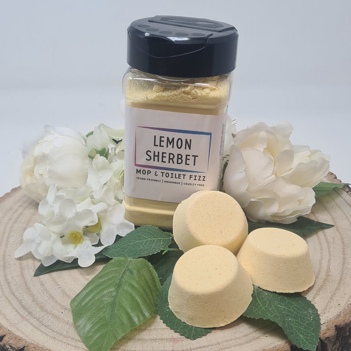Lemon Sherbet Mop, Sink & Toilet Fizz