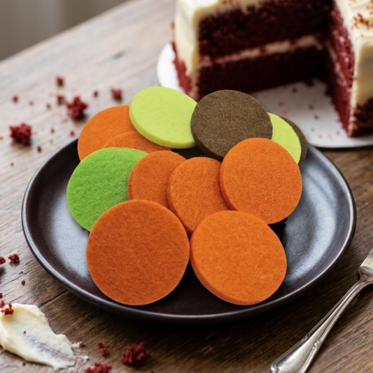 Red Velvet Cake Hoover Discs
