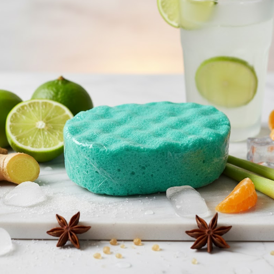 Zingy Lime Exfoliating Soap Sponge