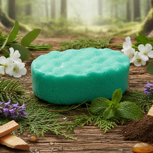 Woodland Therapy Exfoliating Soap Sponge