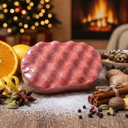 Winter Spice Exfoliating Soap Sponge