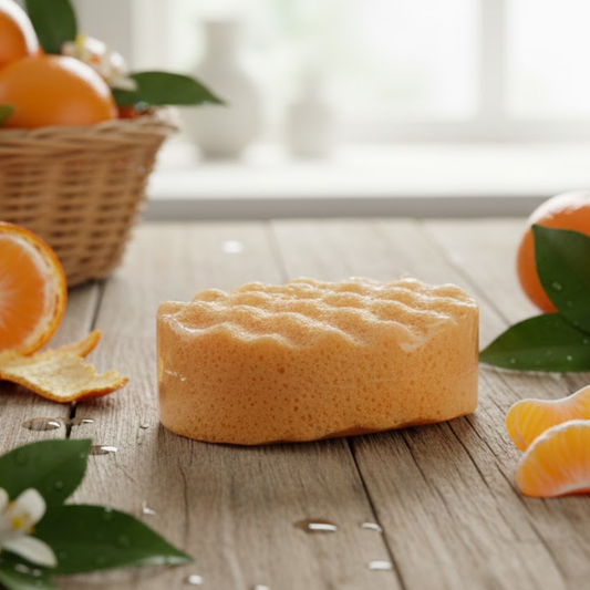 Satsuma Exfoliating Soap Sponge
