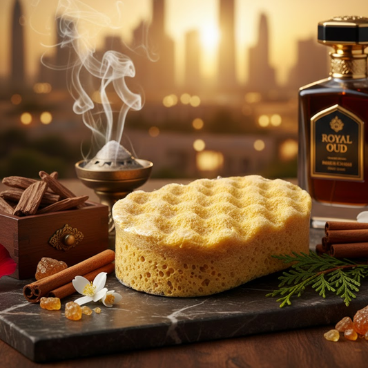 Royal Oud Exfoliating Soap Sponge