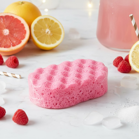 Pink Lemonade Exfoliating Soap Sponge