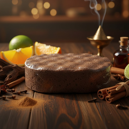 Oud & Spice Exfoliating Soap Sponge