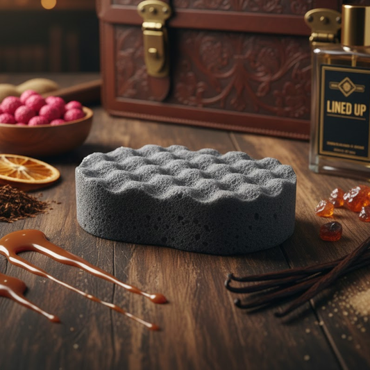 Lined Up Exfoliating Soap Sponge