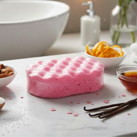 Soap Glorious Fizzy Star Exfoliating Soap Sponge