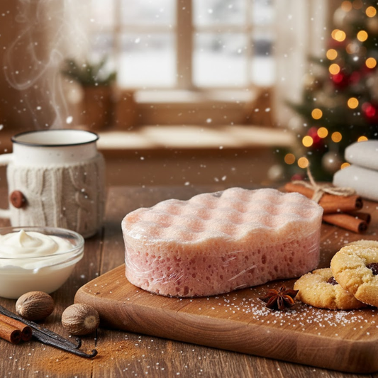 Christmas Cookie Exfoliating Soap Sponge