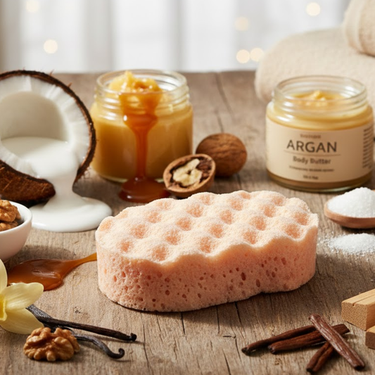 Argan Exfoliating Soap Sponge
